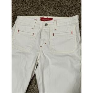 Levi’s White Jeans Women’s Low Rise Stretch Size Low 5 Jr M